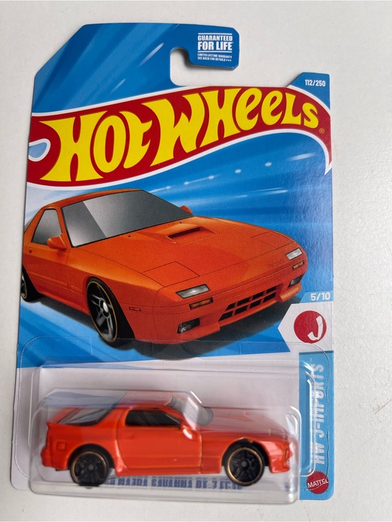 Hot Wheels Other - 2025 Mattel Hot Wheels ‘89 Mazda Savanna RX-7 FC3S Die-Cast Toy Car, Orange